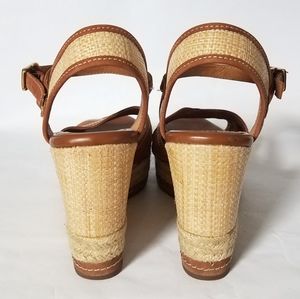 clarks women's amelia air espadrille platform wedges